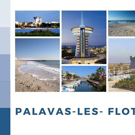T3 Somptuosa 1 Ere Ligne Vue Mer Palavas Dış mekan fotoğraf